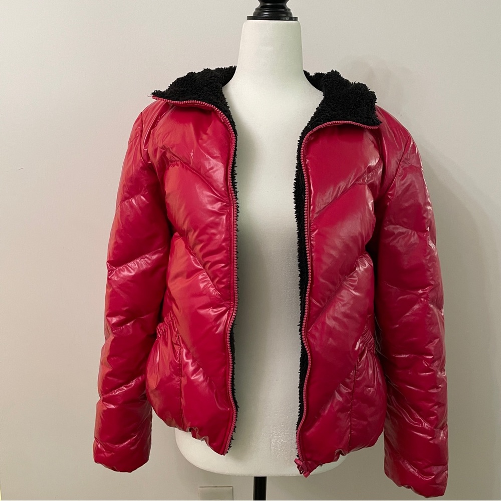 tout a coup 2 ways down fill puff short jacket.